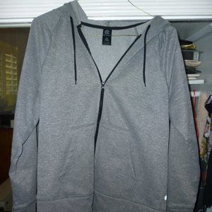 Champion M gray w/black trim jacket poly, soft